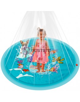 Детска пръскалка постелка с фонтан 165см